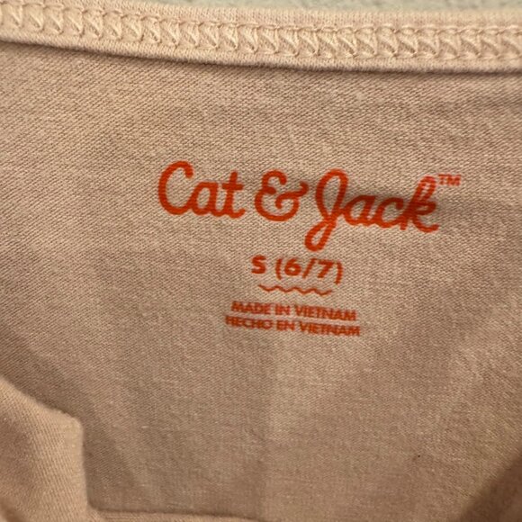 Cat & Jack Nude Adjustable Strap Cami – Size S (6/7) - Picture 3 of 3